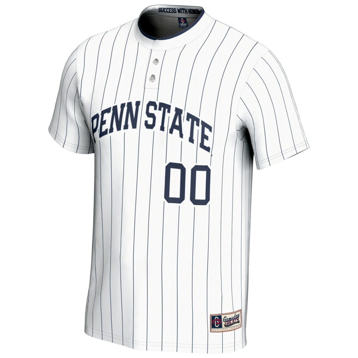 Penn State Nittany Lions NIL Pick-A-Player Lightweight Softball Jersey - White product image 3, provided for visual