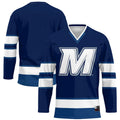 Monmouth Hawks Hockey Jersey - Navy product image 1, provided for visual reference and product detail review
