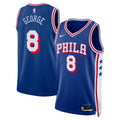 Philadelphia 76ers Icon Edition Swingman Jersey - Royal - Paul George product image 1, provided for visual reference and
