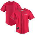 Ball State Cardinals Lightweight Baseball Jersey - Cardinal product image 1, provided for visual reference and product