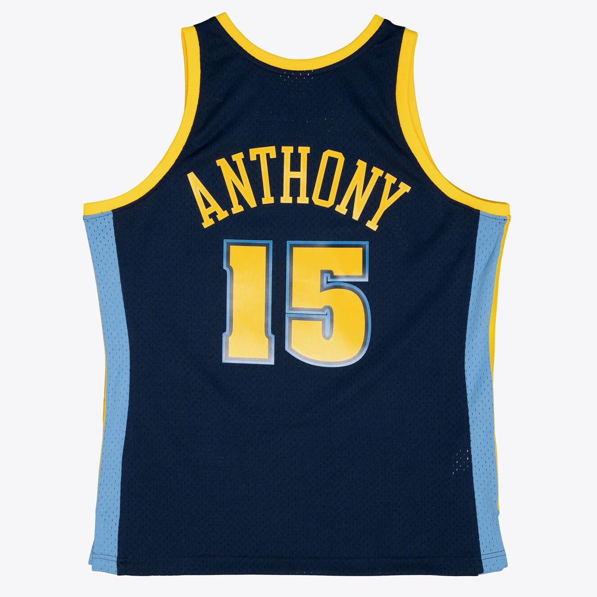 Denver Nuggets Carmelo Anthony 2006 Alternate Authentic Jersey - Ash Blue product image 4, provided for visual reference and