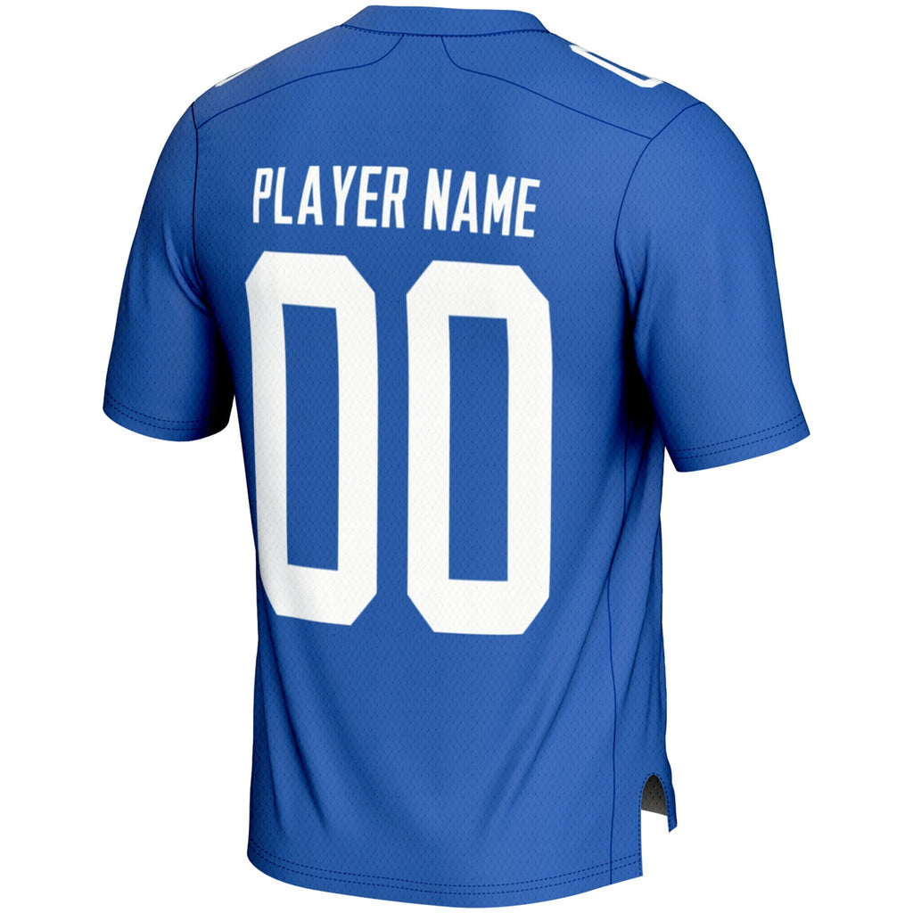 Kentucky Wildcats NIL Pick-A-Player Football Jersey - Royal product image 4, provided for visual reference and product