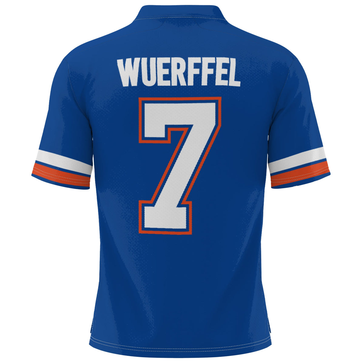 Danny Wuerffel Royal Florida Gators Heisman Football Jersey product image 4, provided for visual reference and product
