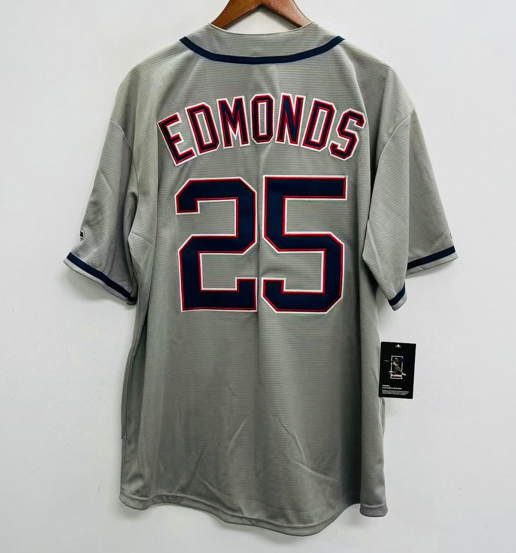 Jim Edmonds Anaheim California Angels Official MLB Majestic product image 1