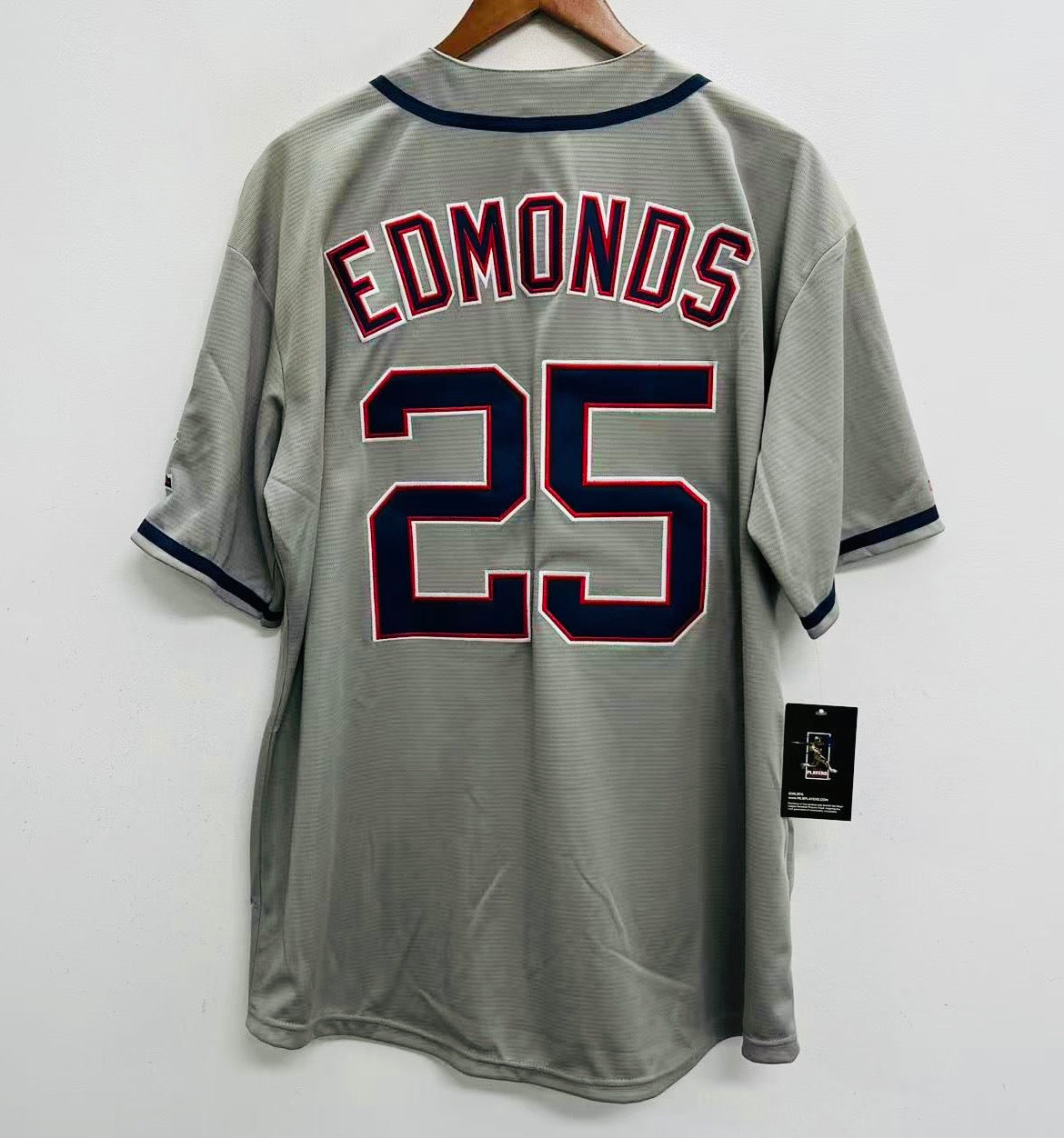 Jim Edmonds Anaheim California Angels Official MLB Majestic product image 1