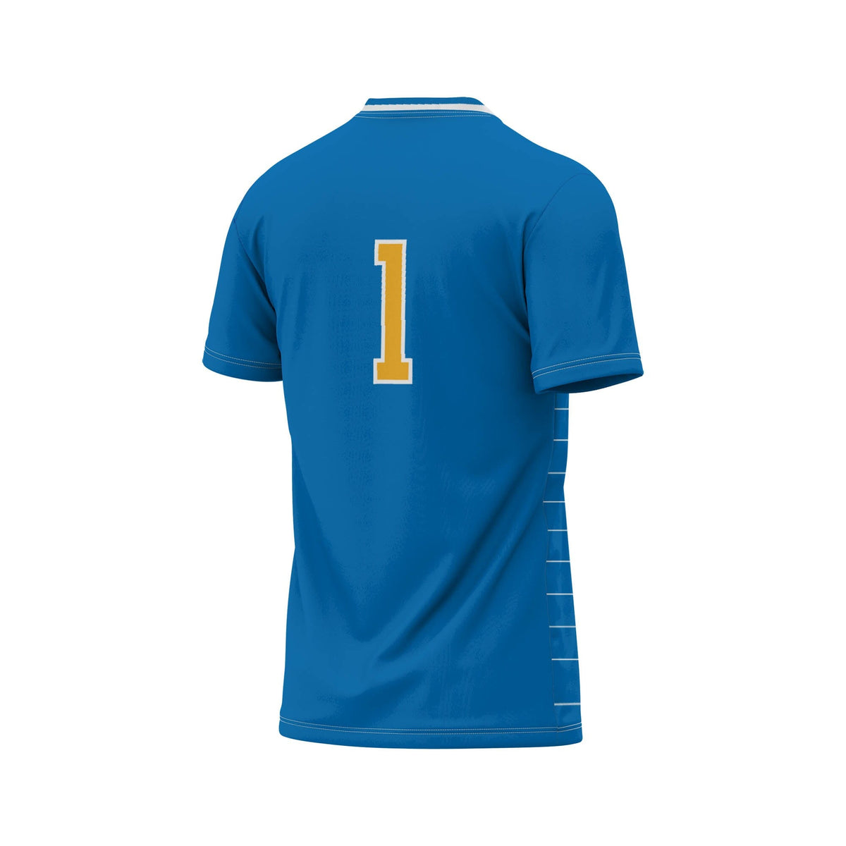 #1 UCLA Bruins Lightweight Soccer Fashion Jersey - Blue product image 4, provided for visual reference and product detail