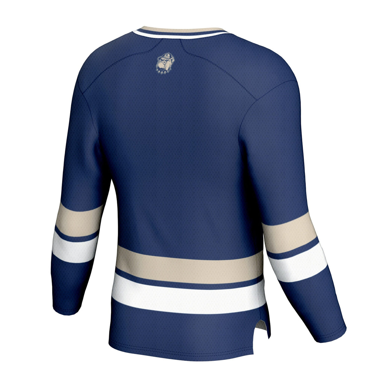 Georgetown Hoyas Spirit Hockey Jersey - Navy product image 4, provided for visual reference and product detail review