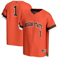 #1 Oregon State Beavers Collegiate Baseball Fashion Jersey - Orange product image 1, provided for visual reference and