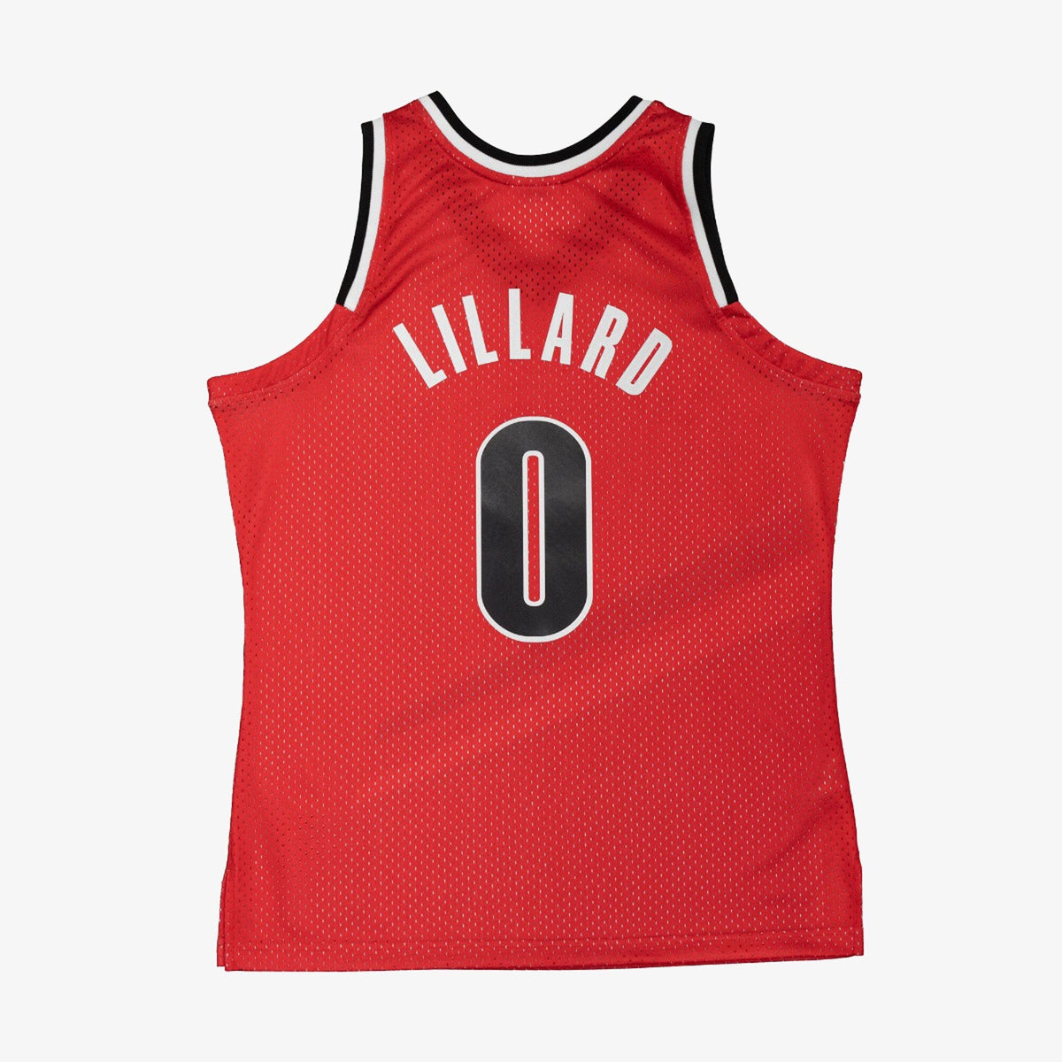 Portland Trail Blazers Damian Lillard 2012 Alternate Jersey - University Red product image 4, provided for visual reference
