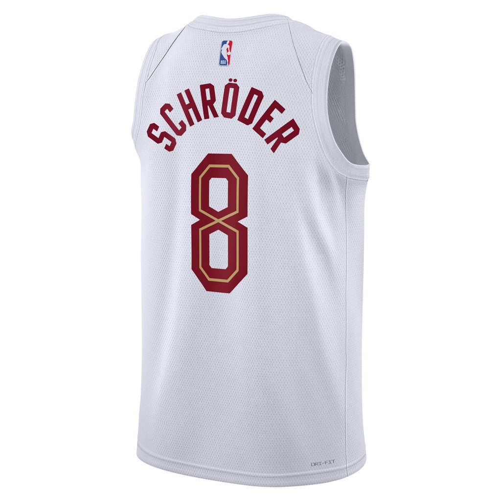 Cleveland Cavaliers Association Edition Swingman Jersey - White - Dennis Schröder product image 4, provided for visual