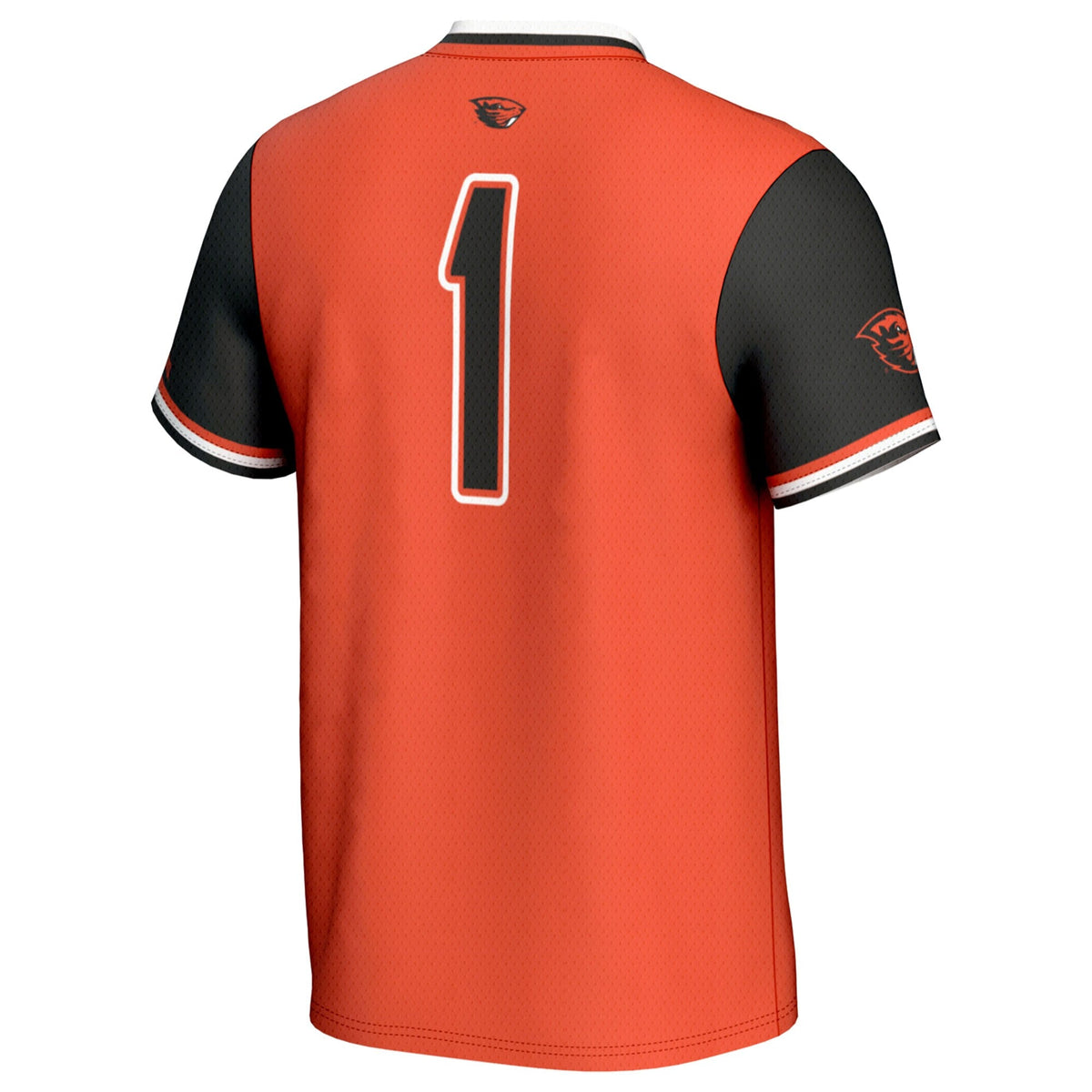 #1 Oregon State Beavers Softball Fashion Jersey - Orange product image 4, provided for visual reference and product detail