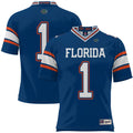 #1 Florida Gators Football Jersey - Royal product image 1, provided for visual reference and product detail review