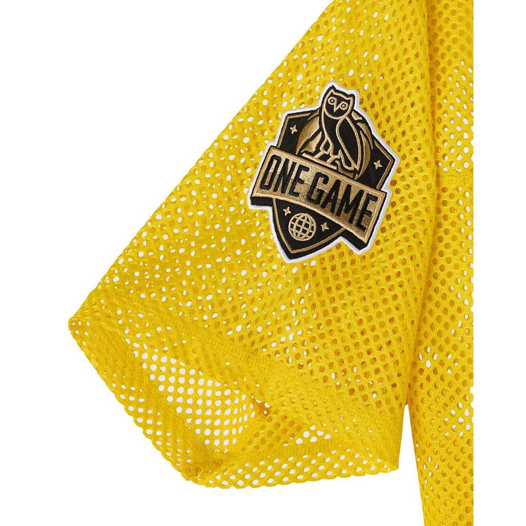 Los Angeles Lakers X OVO Mesh Football Jersey product image 7, provided for visual reference and product detail review