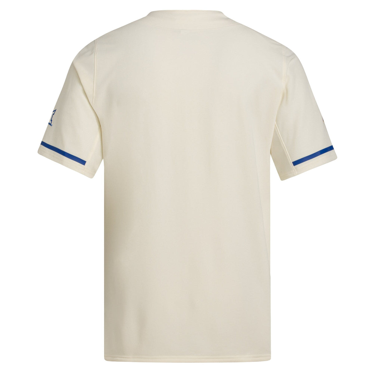 Kansas Jayhawks Replica Baseball Jersey - Cream product image 4, provided for visual reference and product detail review