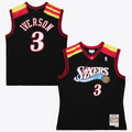Philadelphia 76ers Allen Iverson 2006 Alternate Spain Authentic Jersey - Black product image 1, provided for visual