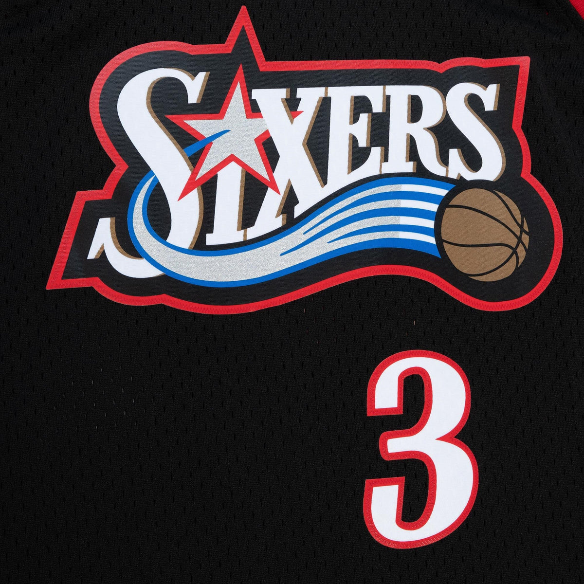 Philadelphia 76ers Allen Iverson 2006 Alternate Spain Authentic Jersey - Black product image 5, provided for visual