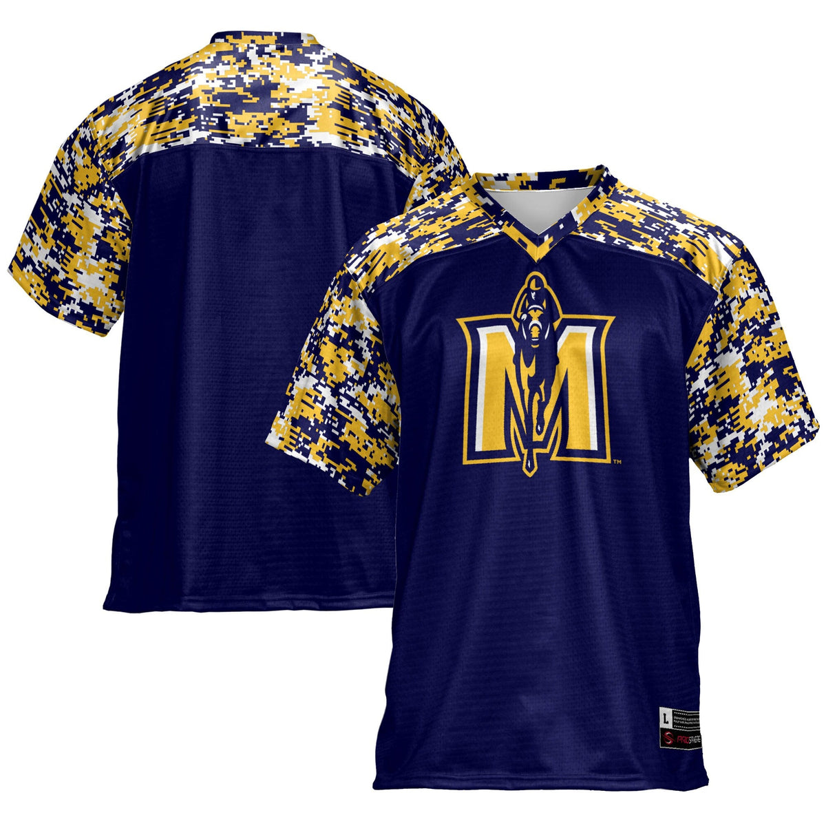 Murray St. Racers Football Jersey - Navy product image 1, provided for visual reference and product detail review