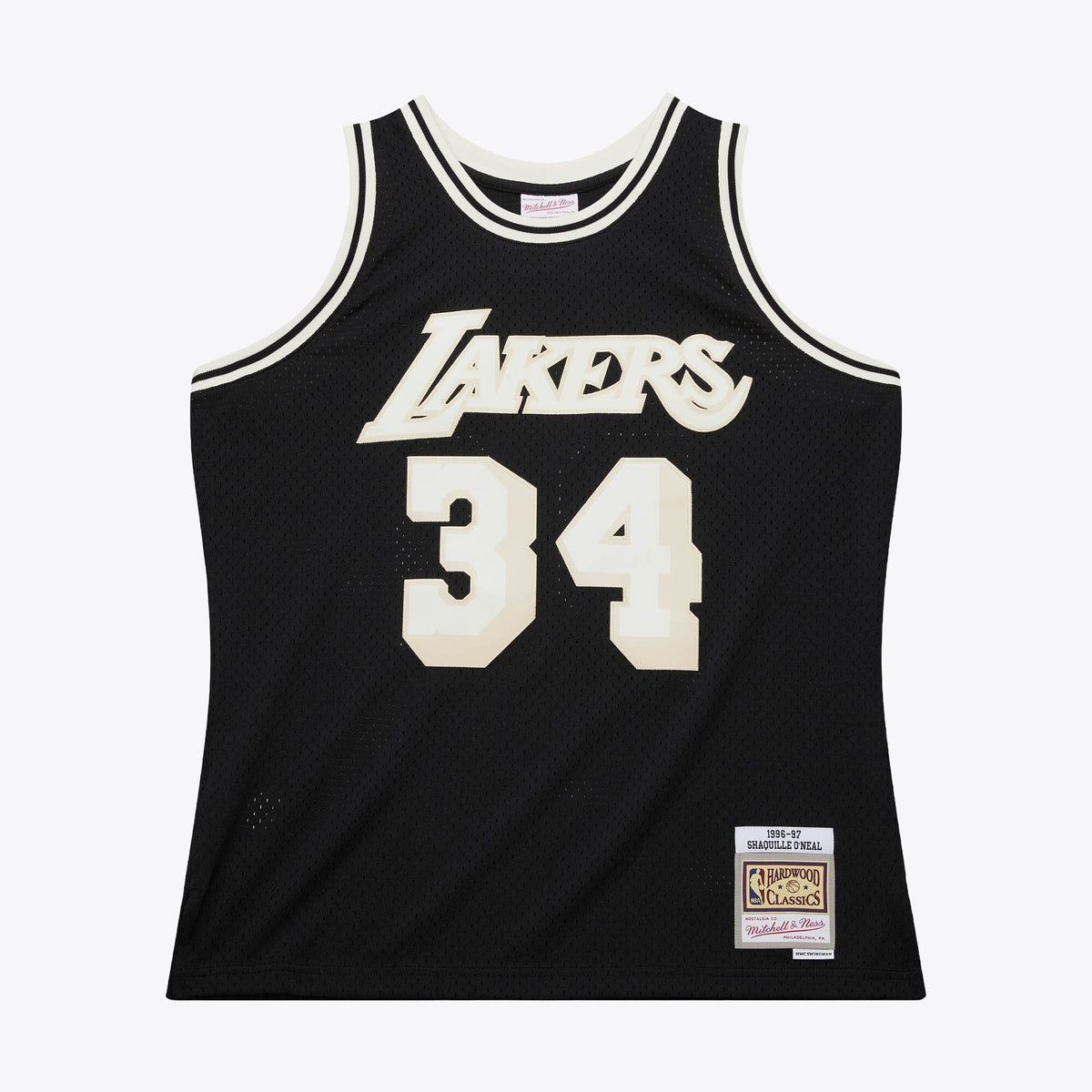 Los Angeles Lakers Off Court Swingman Jersey Shaquille O'Neal 1996 product image 1, provided for visual reference and