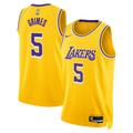 Los Angeles Lakers Icon Edition Swingman Jersey - Gold - Quentin Grimes product image 1, provided for visual reference and