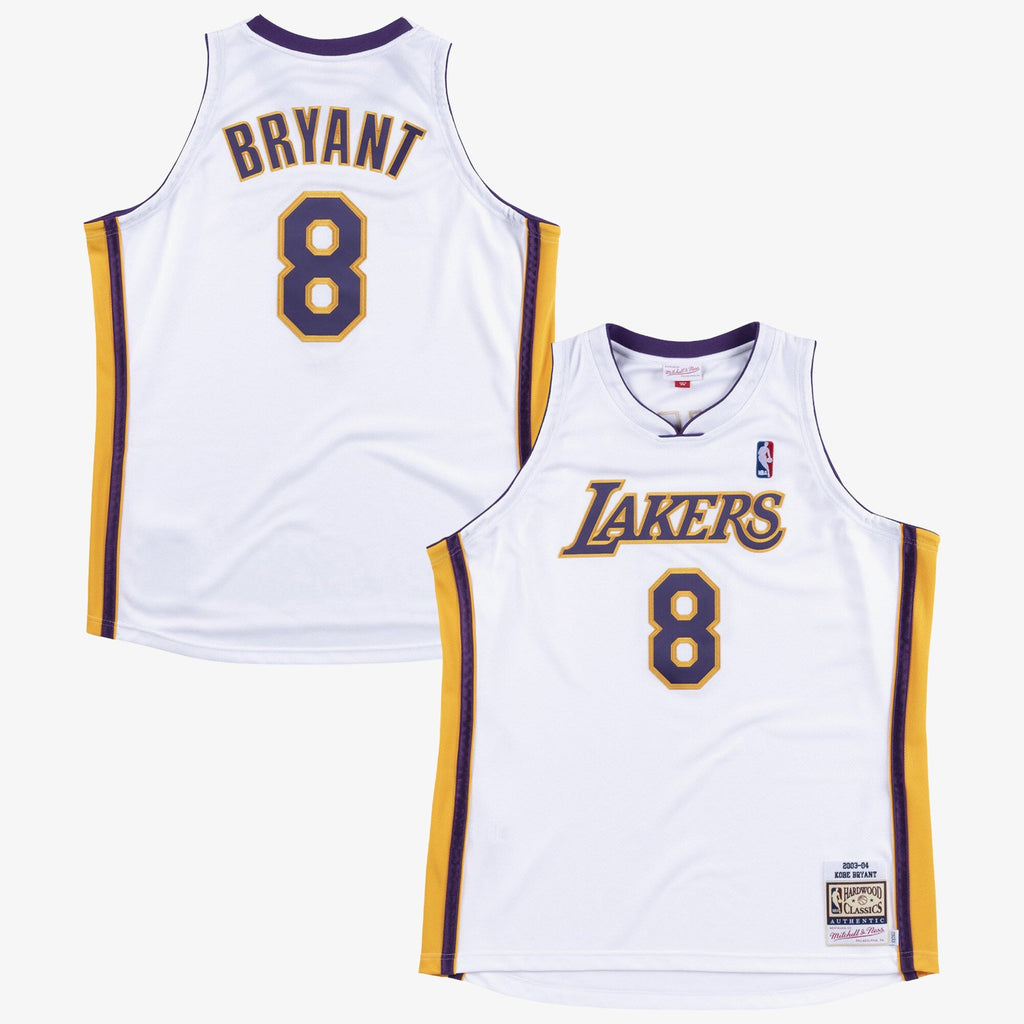Los Angeles Lakers 2004 Alternate Authentic Jersey - White product image 2, provided for visual reference and product detail