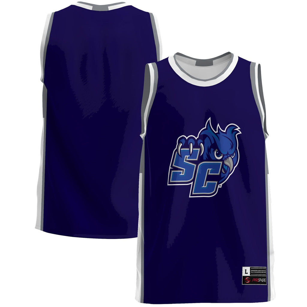 Southern Connecticut State Owls Lightweight Basketball Jersey - Blue product image 1, provided for visual reference and