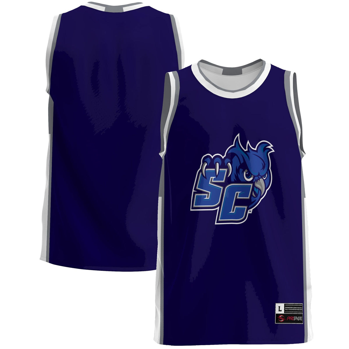 Southern Connecticut State Owls Lightweight Basketball Jersey - Blue product image 1, provided for visual reference and