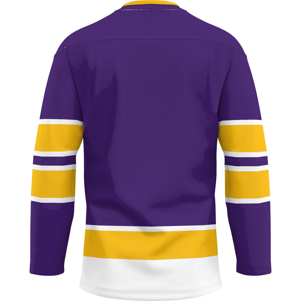 UAlbany Great Danes Hockey Jersey - Purple product image 4, provided for visual reference and product detail review