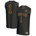 #1 Arizona State Sun Devils Lightweight Collegiate Basketball Fashion Jersey - Black product image 1, provided for visual