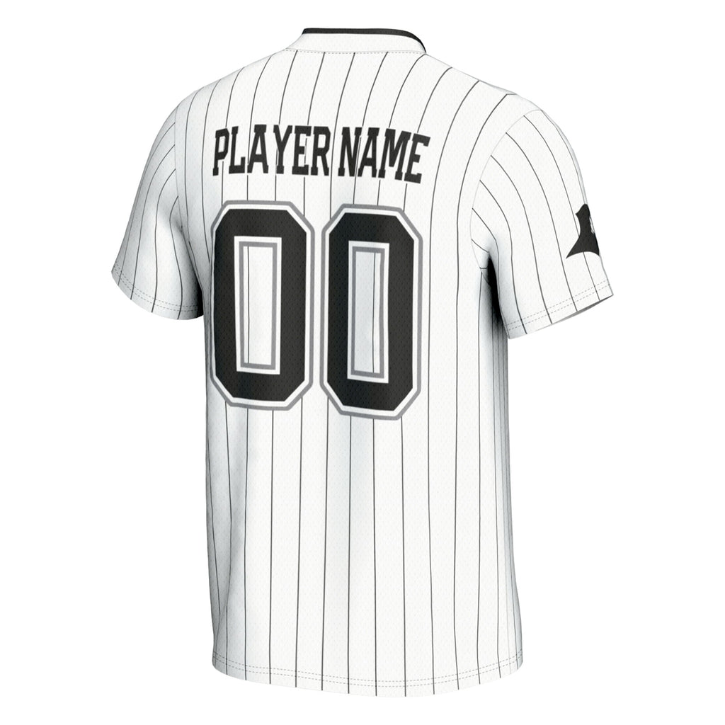 Providence Friars NIL Pick-A-Player Softball Lightweight Jersey - White product image 4, provided for visual reference and
