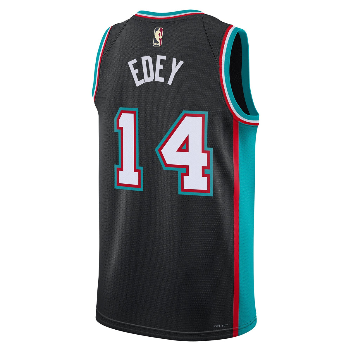 Memphis Grizzlies Classic Edition Jersey - Black - Zach Edey product image 4, provided for visual reference and product