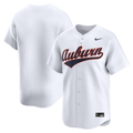White Auburn Tigers Home Limited Baseball Jersey product image 1, provided for visual reference and product detail review
