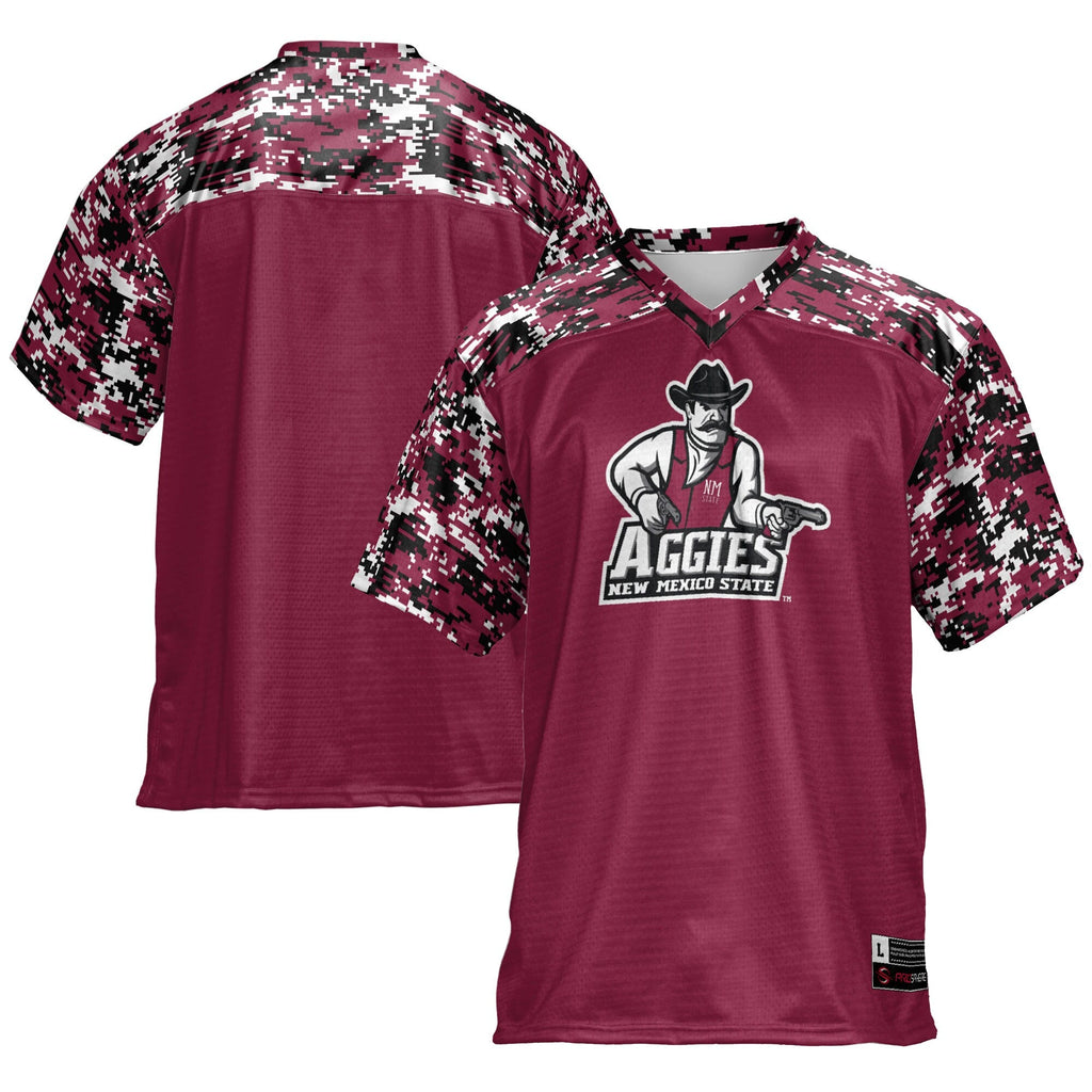 New Mexico State Aggies Football Jersey - Crimson product image 1, provided for visual reference and product detail review