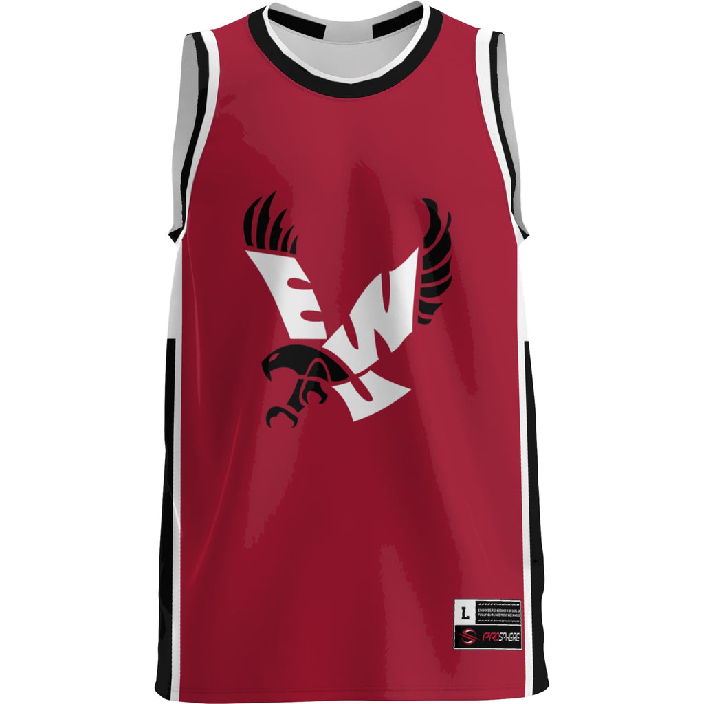 Eastern Washington Eagles Lightweight Basketball Jersey - Red product image 3, provided for visual reference and product