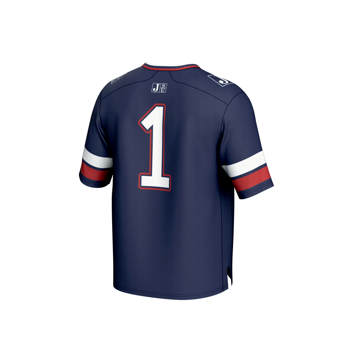 #1 Jackson State Tigers Collegiate Football Fashion Jersey - Royal product image 4, provided for visual reference and