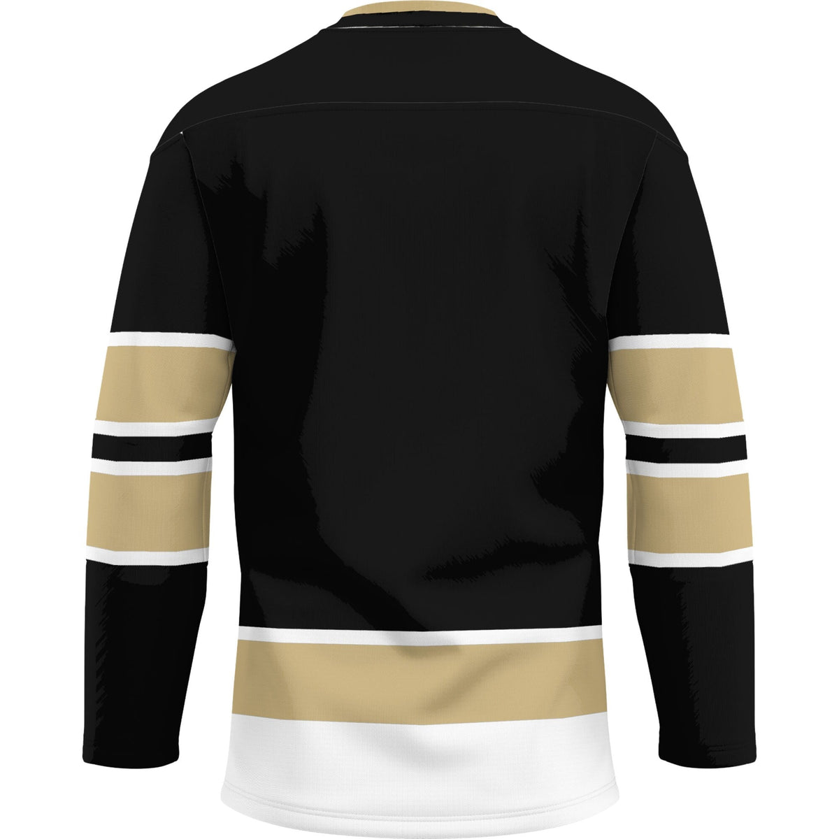 Western Michigan Broncos Hockey Jersey - Black product image 4, provided for visual reference and product detail review
