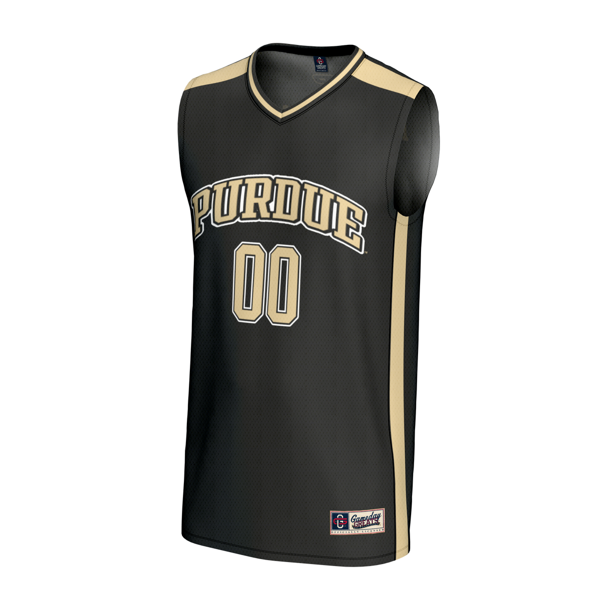 Purdue Boilermakers NIL Pick-A-Player Lightweight Basketball Fashion Jersey - Black product image 3, provided for visual