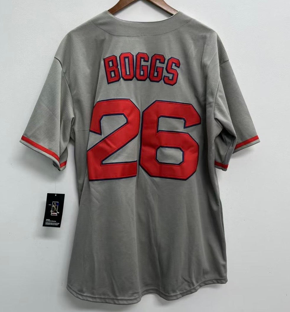 Wade Boggs 1990 Boston Red Sox Official MLB Majestic Jersey product image 1