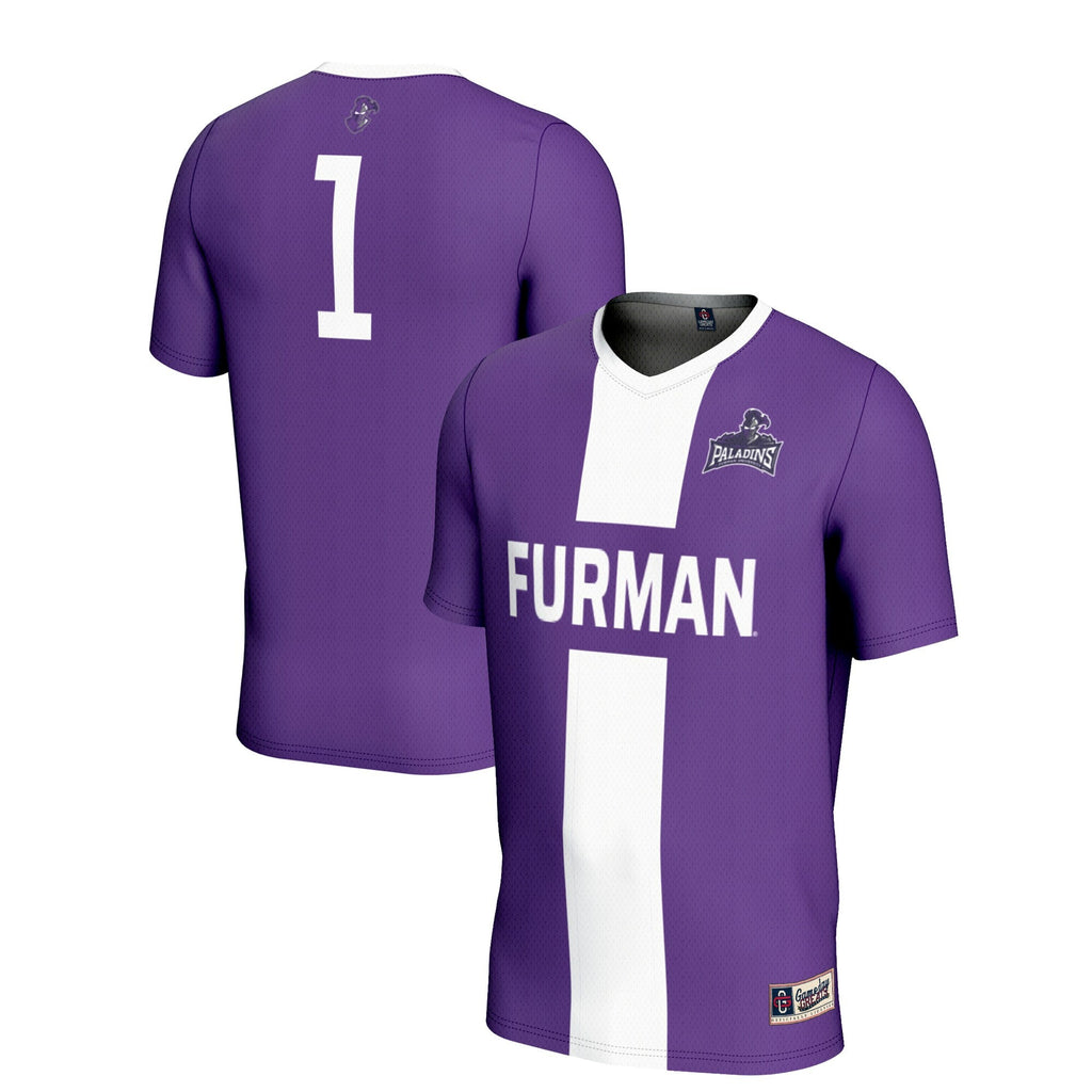 #1 Furman Paladins Lightweight Soccer Jersey - Purple product image 1, provided for visual reference and product detail