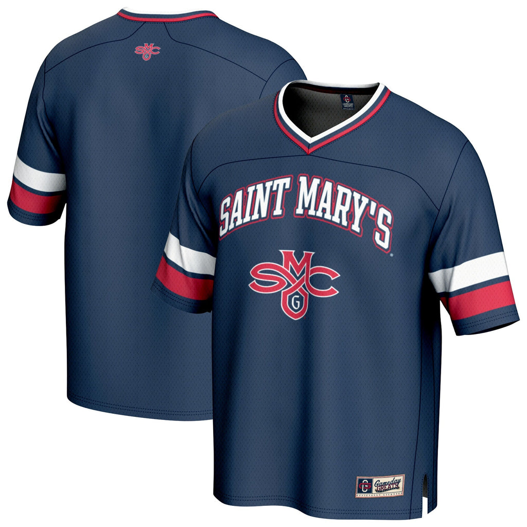 Saint Mary's Gaels Spirit Football Jersey - Navy product image 2, provided for visual reference and product detail review