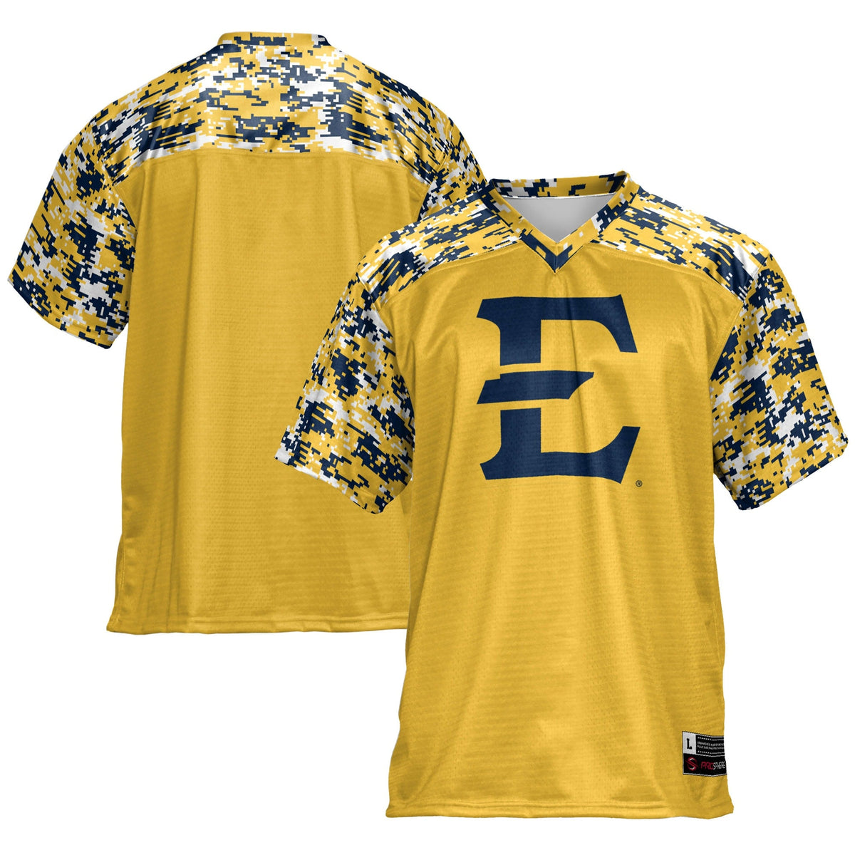 ETSU Buccaneers Football Jersey - Gold product image 1, provided for visual reference and product detail review