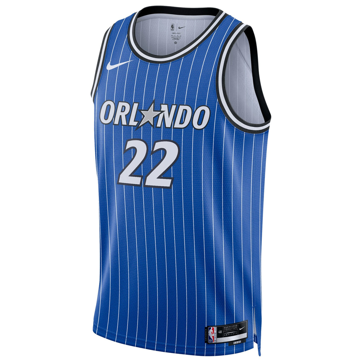 Orlando Magic Replica Icon Edition Swingman Jersey - Blue - Franz Wagner product image 3, provided for visual reference and