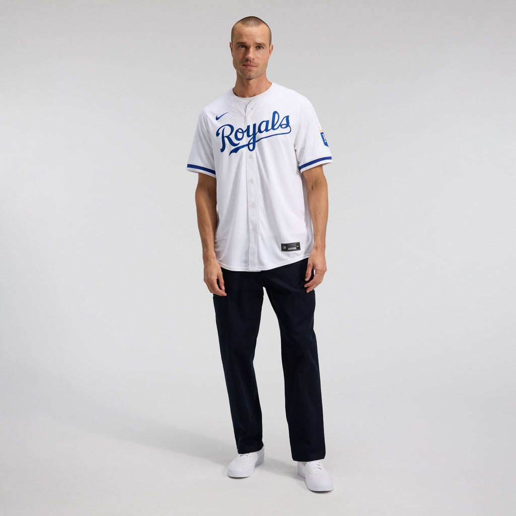 Kansas City Royals White Home Limited Jersey product image 2, provided for visual reference and product detail review
