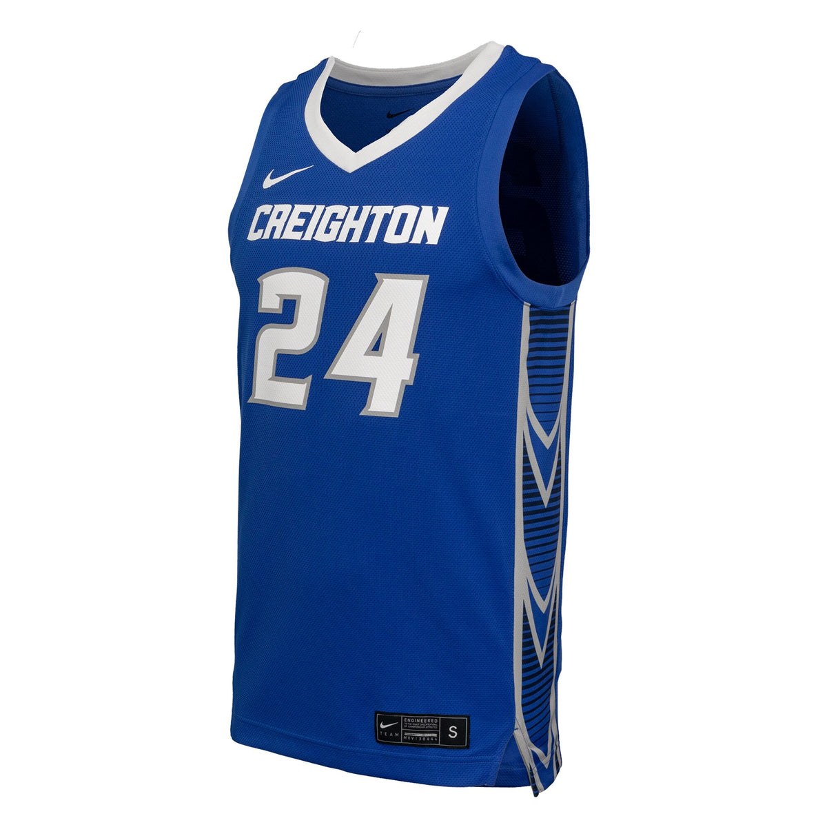 Creighton Bluejays Replica Basketball Jersey - Blue product image 3, provided for visual reference and product detail review