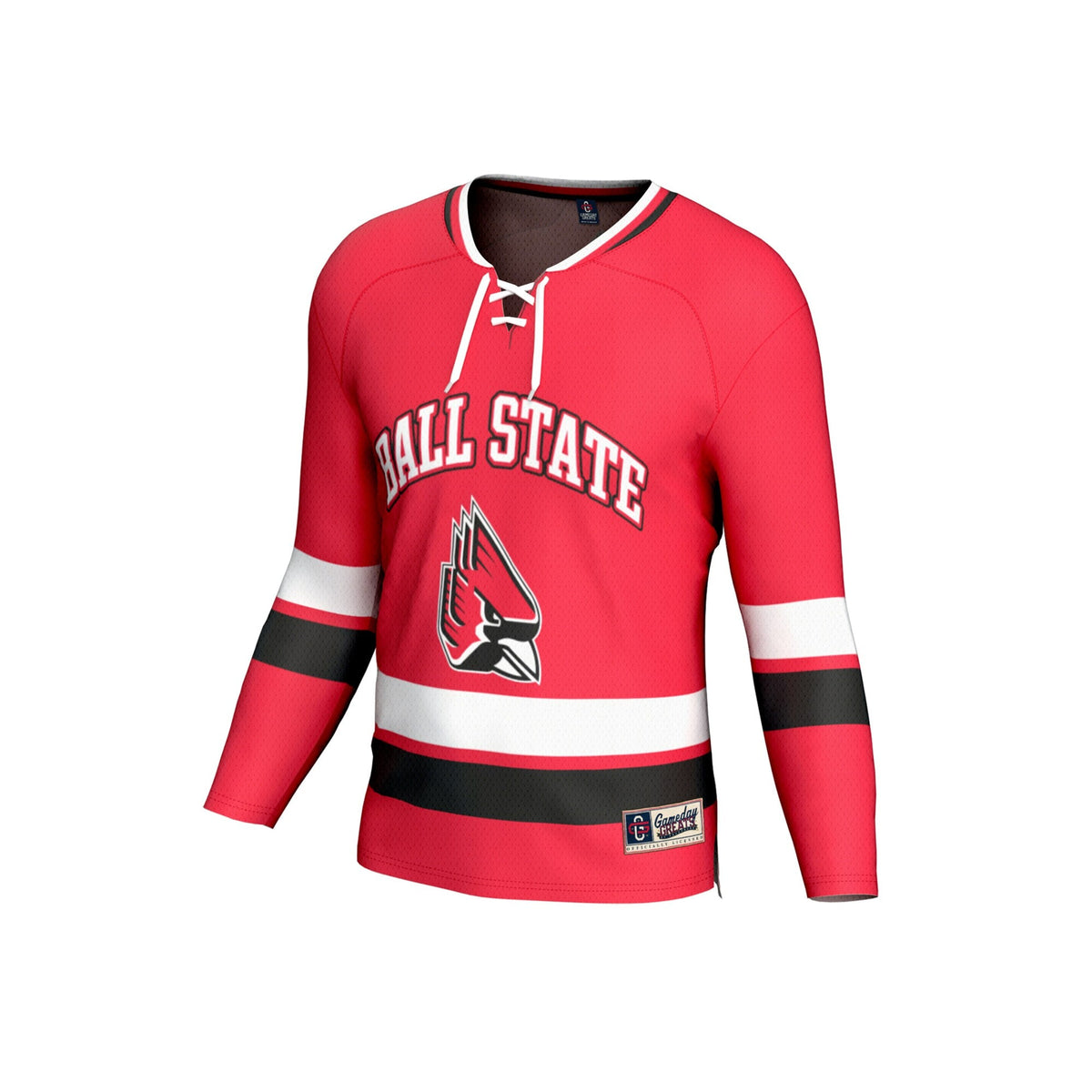 Ball State Cardinals Spirit Hockey Jersey - Cardinal product image 3, provided for visual reference and product detail review