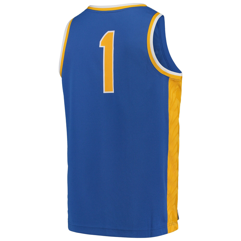 #1 Pitt Panthers Team Replica Basketball Jersey - Royal product image 4, provided for visual reference and product detail