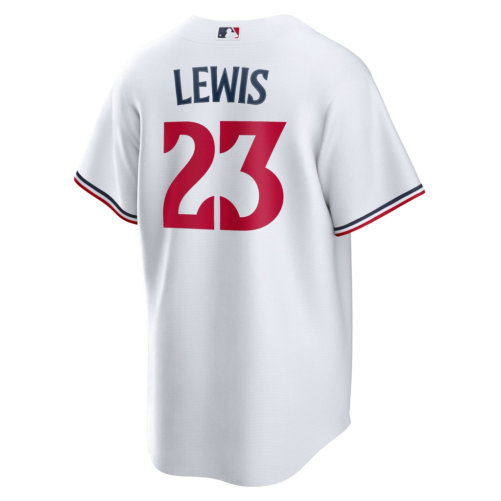 Minnesota Twins Royce Lewis White Replica Player Jersey product image 4, provided for visual reference and product detail