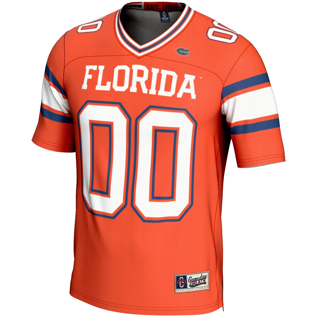 Florida Gators NIL Pick-A-Player Football Jersey - Orange product image 3, provided for visual reference and product detail