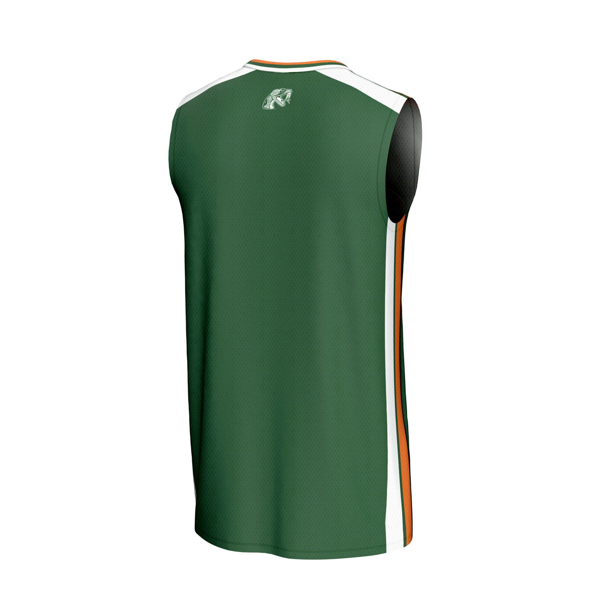 Florida A&M Rattlers Spirit Basketball Jersey - Green product image 4, provided for visual reference and product detail