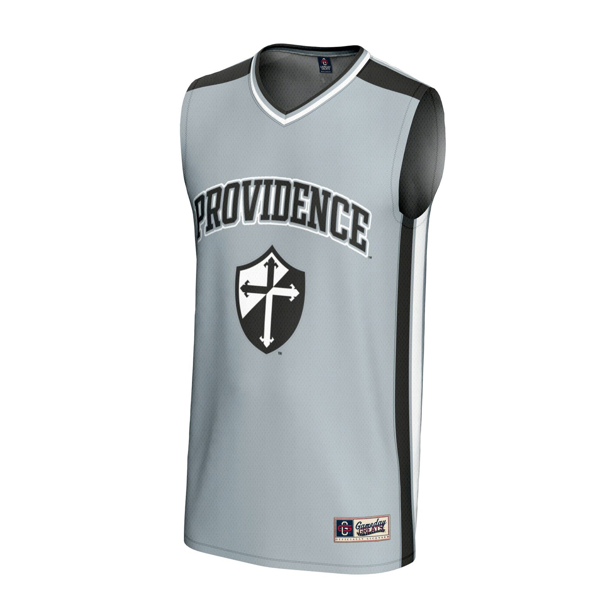 Providence Friars Spirit Basketball Jersey - Silver product image 3, provided for visual reference and product detail review