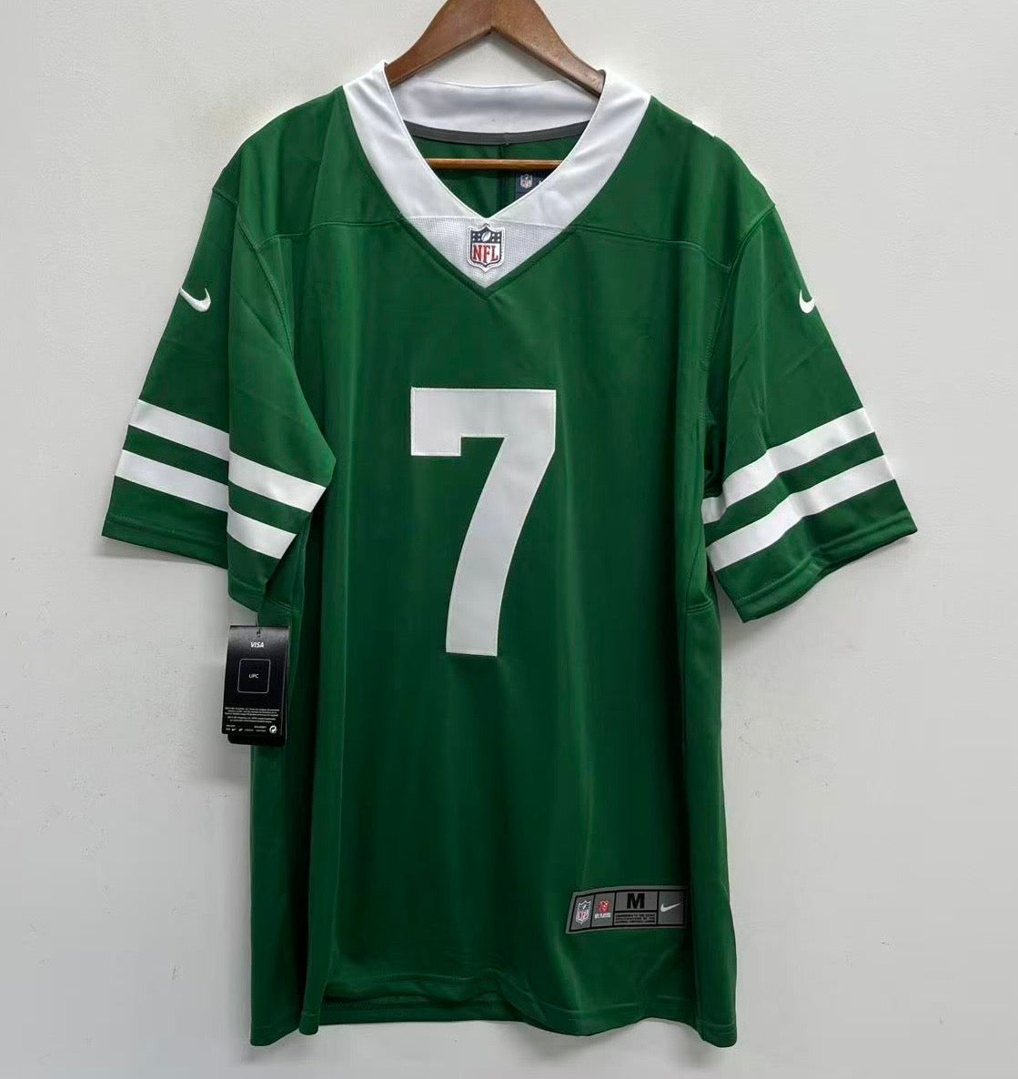 Justin Fields New York Jets Official NFL Nike Jersey green product image 3
